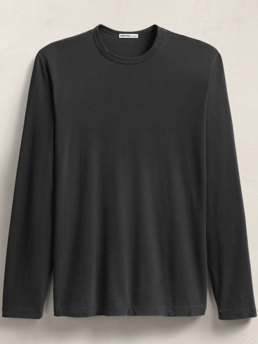 James Perse Charcoal Grey Long sleeve  tee